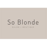 Salon So Blonde logo, Salon So Blonde contact details