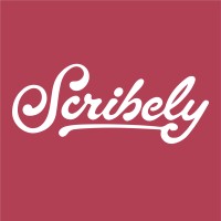 Scribely logo, Scribely contact details