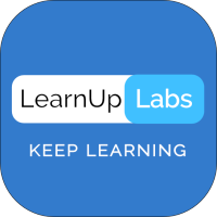 LearnUp Labs logo, LearnUp Labs contact details