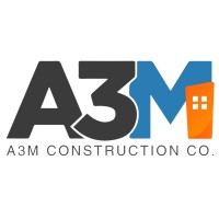 A3M Construction Co. logo, A3M Construction Co. contact details