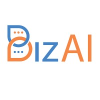 BizAI logo, BizAI contact details