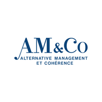 AM&Co logo, AM&Co contact details