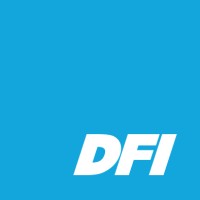 DFI logo, DFI contact details