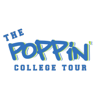 The Poppin' College Tour logo, The Poppin' College Tour contact details