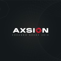 AXSION logo, AXSION contact details