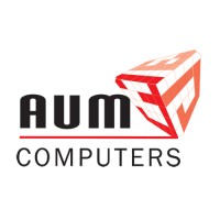 AUM Computers logo, AUM Computers contact details