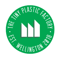 The Tiny Plastic Factory logo, The Tiny Plastic Factory contact details