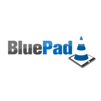 BluePad logo, BluePad contact details