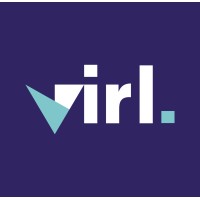 vIRL logo, vIRL contact details