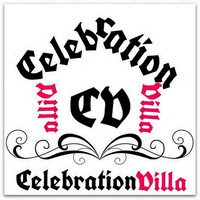 CelebrationVilla.com logo, CelebrationVilla.com contact details