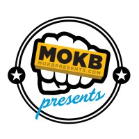 MOKB Presents logo, MOKB Presents contact details