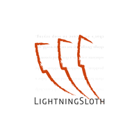 LightningSloth logo, LightningSloth contact details