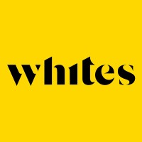 WHITES logo, WHITES contact details