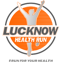 Lucknow Health Run logo, Lucknow Health Run contact details