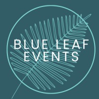 Blue Leaf Events logo, Blue Leaf Events contact details