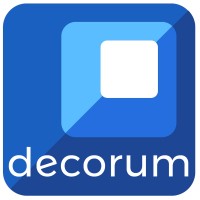 Decorum logo, Decorum contact details