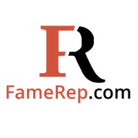 FameRep logo, FameRep contact details