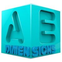 AE DIMENSIONS logo, AE DIMENSIONS contact details