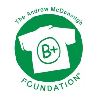 The Andrew McDonough B+ Foundation logo, The Andrew McDonough B+ Foundation contact details