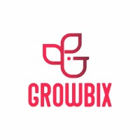 GrowBix logo, GrowBix contact details