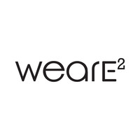 WEARE² logo, WEARE² contact details