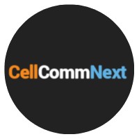 CellCommNext logo, CellCommNext contact details