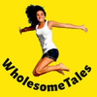 WholesomeTales logo, WholesomeTales contact details