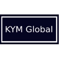 KYM Global logo, KYM Global contact details