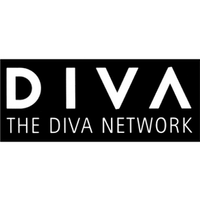 The Diva Network logo, The Diva Network contact details