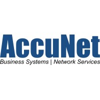 AccuNet logo, AccuNet contact details