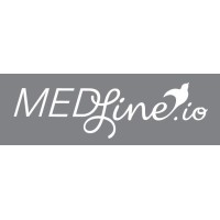 MedLine.io logo, MedLine.io contact details