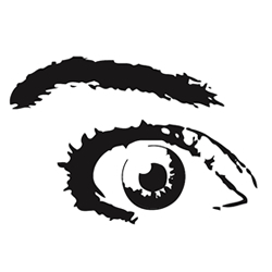 The Cat's Eye logo, The Cat's Eye contact details