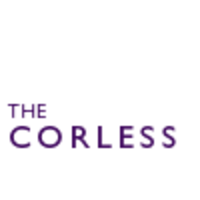 The Corless logo, The Corless contact details