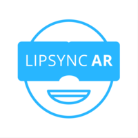 LipSync AR logo, LipSync AR contact details