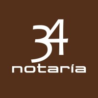 Notaría 34 logo, Notaría 34 contact details