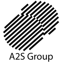 A2S Group logo, A2S Group contact details