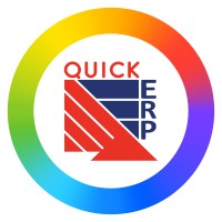 QUICK ERP logo, QUICK ERP contact details