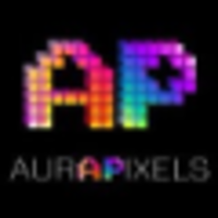 AuraPixels logo, AuraPixels contact details