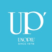 UNOPIU'​ logo, UNOPIU'​ contact details