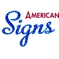 American Signs logo, American Signs contact details