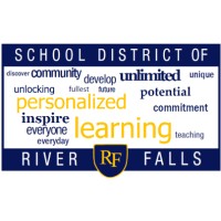 River Falls School District logo, River Falls School District contact details