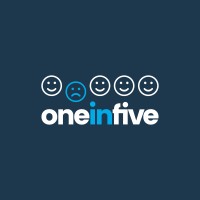 ONE IN FIVE logo, ONE IN FIVE contact details