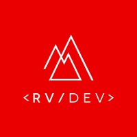 RV Dev logo, RV Dev contact details