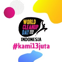 World Clean-up Day Indonesia logo, World Clean-up Day Indonesia contact details