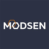 Modsen logo, Modsen contact details