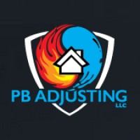 PB Adjusting logo, PB Adjusting contact details