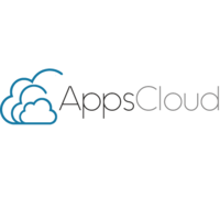 AppsCloud logo, AppsCloud contact details