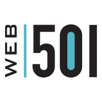 web501 logo, web501 contact details