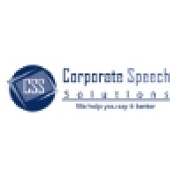 Corporate Speech Solutions logo, Corporate Speech Solutions contact details