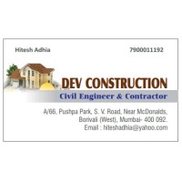 Dev Construction logo, Dev Construction contact details